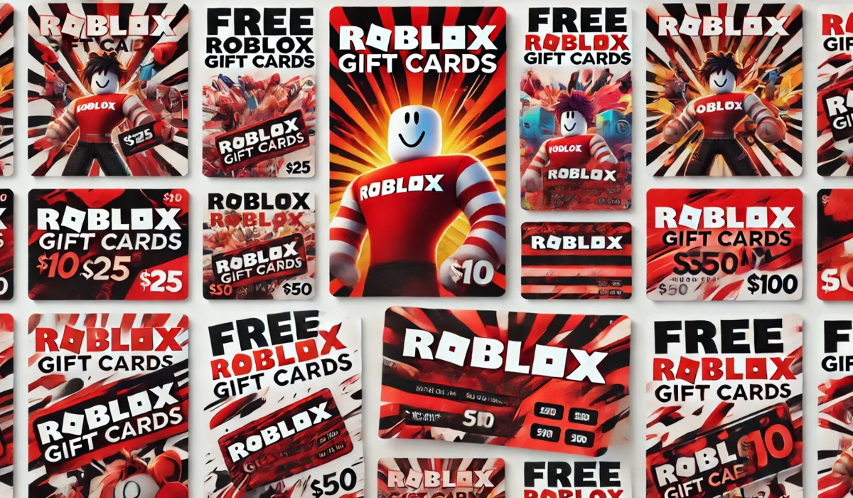 Free Roblox Gift Cards