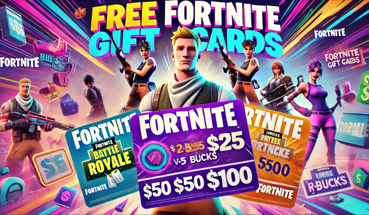 Free Fortnite Gift Cards Personal Giveaway.